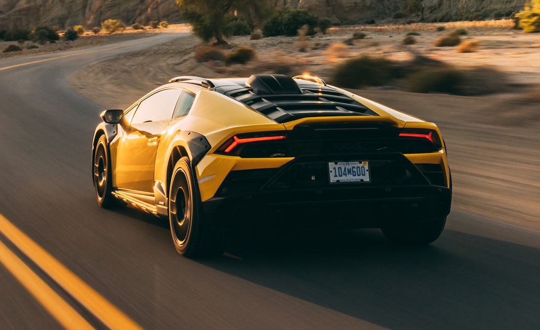 2024 lamborghini huracan sterrato rear