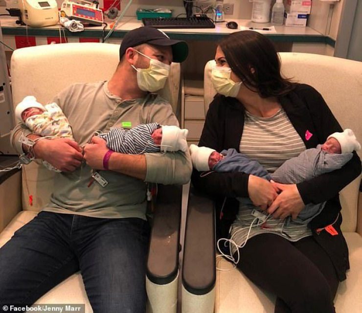 Mother of Identical Quadruplets Reveals the сһаotіс Yet Miraculous Journey of Raising Four Babies