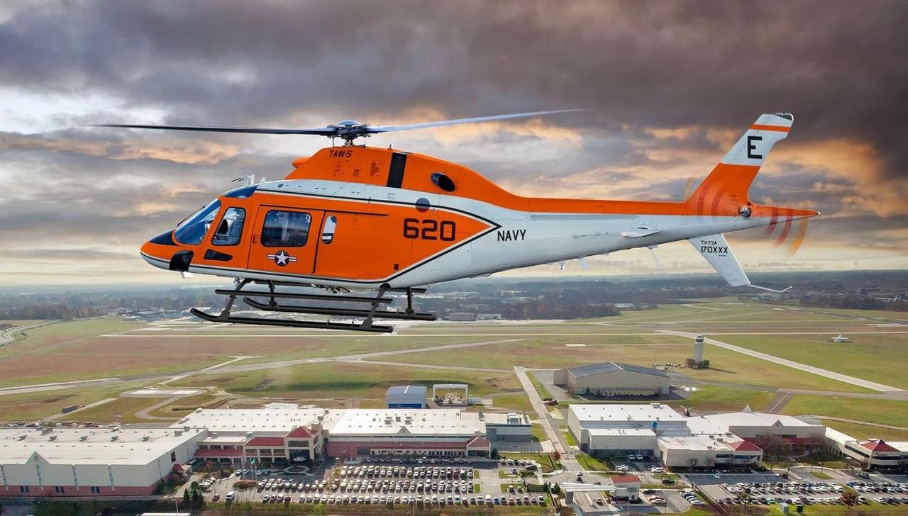 Leonardo Delivers 41st TH-73A Thrasher Training Helicopter To US Navy -  MilitaryLeak