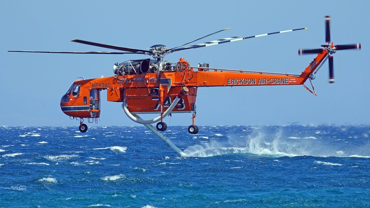 ps.Revolutionizing Aerial Firefighting with S-64 Air Helicopter and Sea Snorkels. - H๏τ News MamaMath