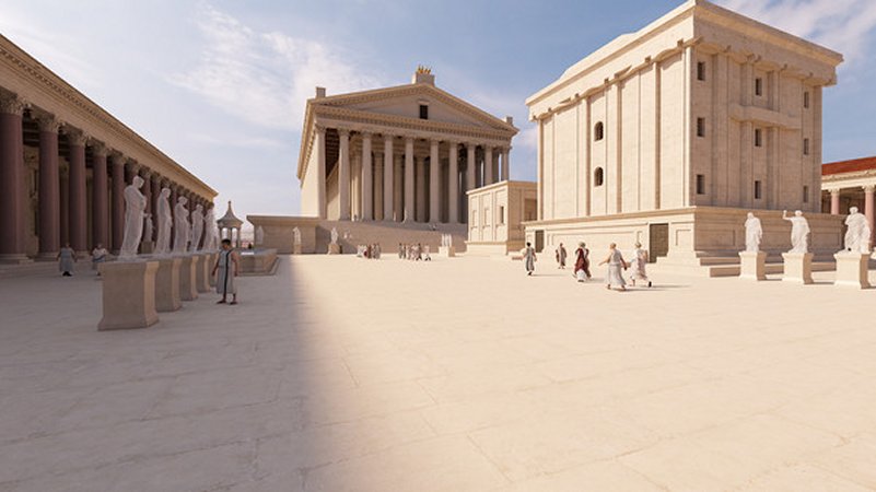 Magnificent Virtual 3D Tour Of Famous Temples Of Baalbek- Now Available To Anyone