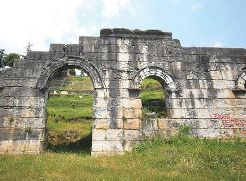 Ruins of the ancient city of Prusias ad Hypium. credit: Düzce University/Hurriyet Daily News