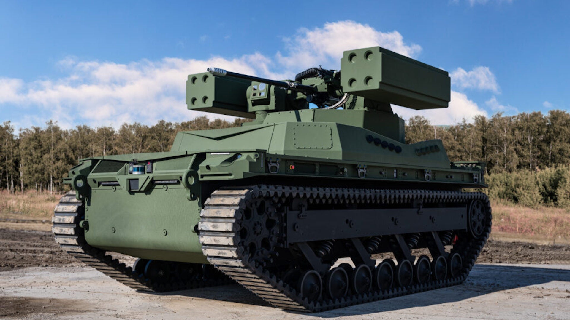 General Dynamics offers TRX SHORAD as Army robotic combat vehicle