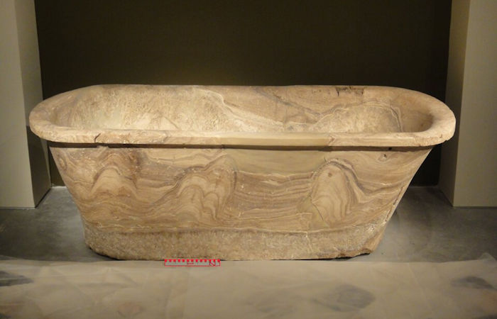 Where Were Herod The Great's Royal Alabaster Bathtubs Quarried?