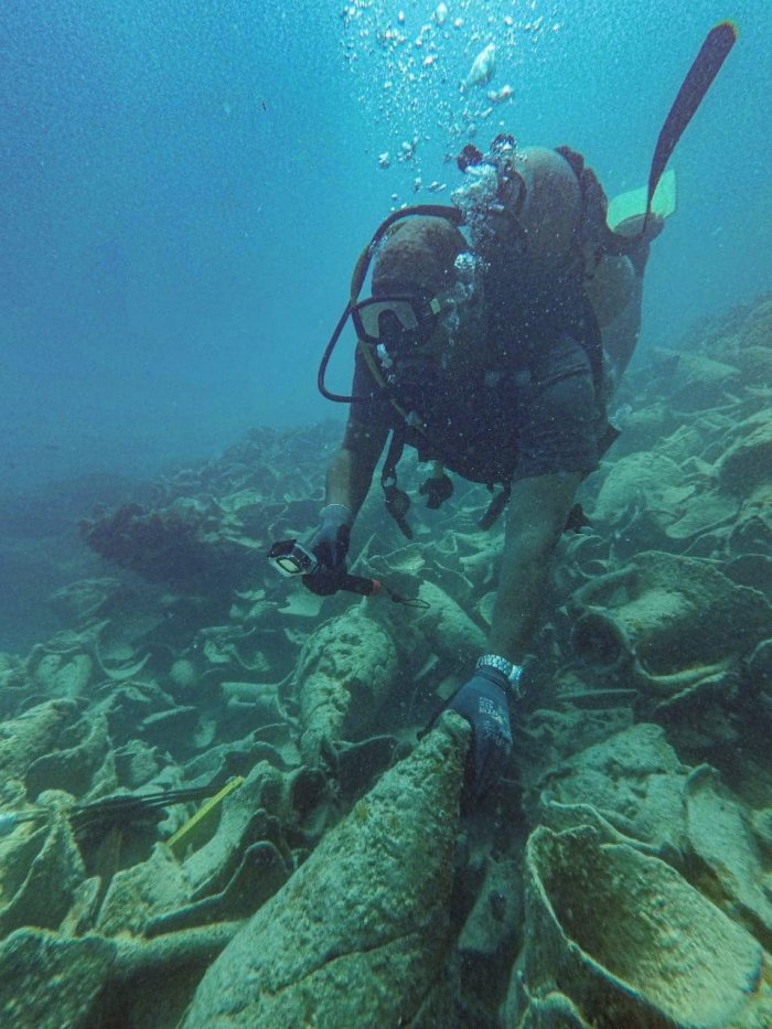 Remains Of A 2,300-Year-Old Sunken Ship Discovered At Alamein Off The 