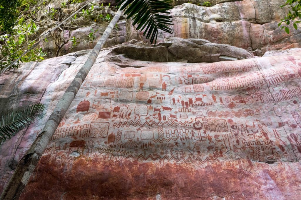 Never-Before-Seen Amazon Rock Art Reveal People Lived With Giant Ice Age Animals