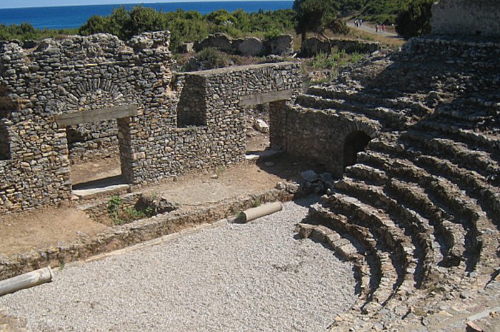 Ruins of Opera House in Anamurium. Image credit: Wofrings - Public Domain