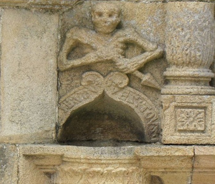 The Ankou of the ossuary of La Roche-Maurice (1639-1940)