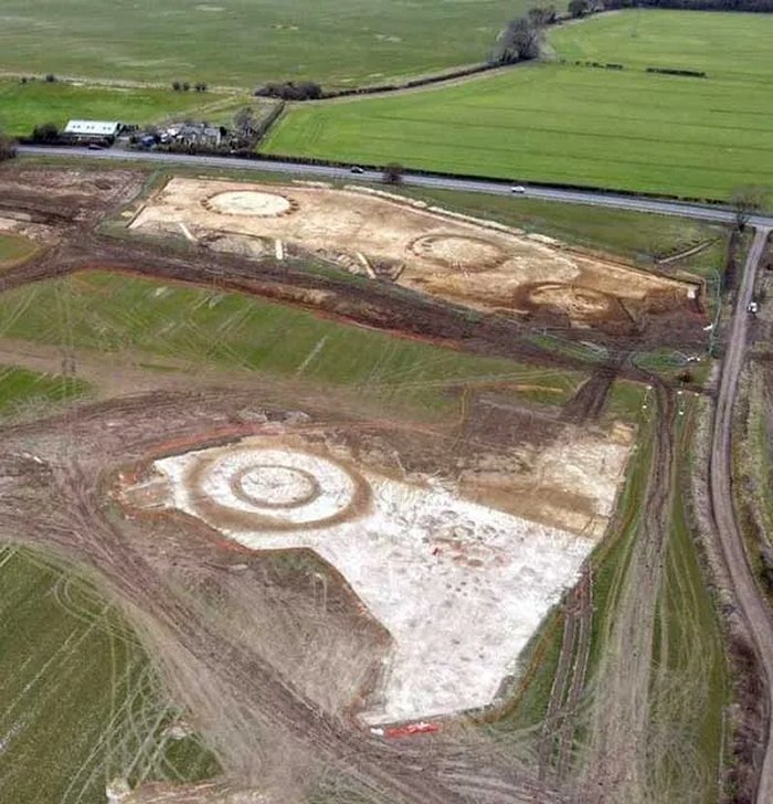 Giant Bronze Age Barrow Cemetery Discovered In Salisbury, England