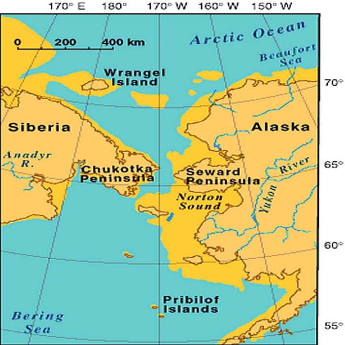 A Scientific Surprise: Bering Land Bridge Formed Late During Last Ice Age