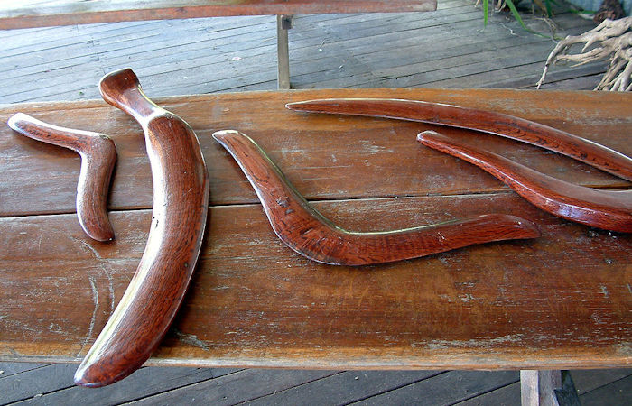 Boomerangs Were Used To Shape Stone Tools By Aboriginal People 