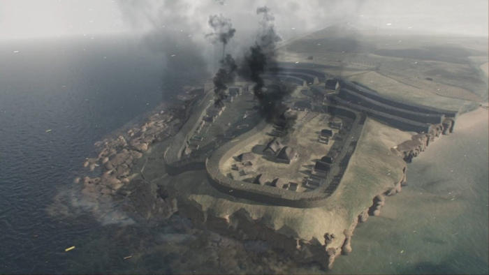 Magnificent Reconstruction Of Scotland's Largest Pictish Fort Burghead