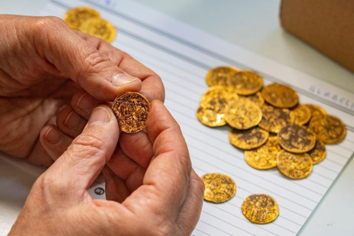 Hidden Byzantine Hoard Offers Evidence Of A Dramatic Historial Event In The Levant