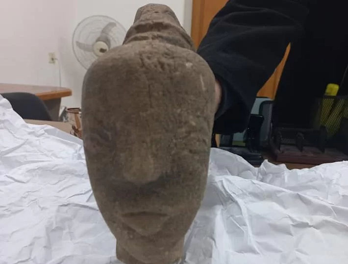 Rare 4,500-Year-Old Stone Sculpture Of Canaanite Goddess Anat Found By Farmer In Gaza Strip