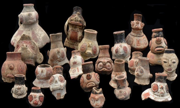 Diversity of Caribbean pottery