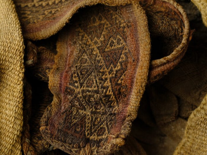 73 Intriguing Burial Bundles And Carved Masks Placed On False Heads Discovered In Peru