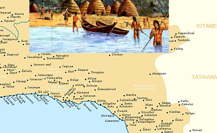 Historical Chumash villages