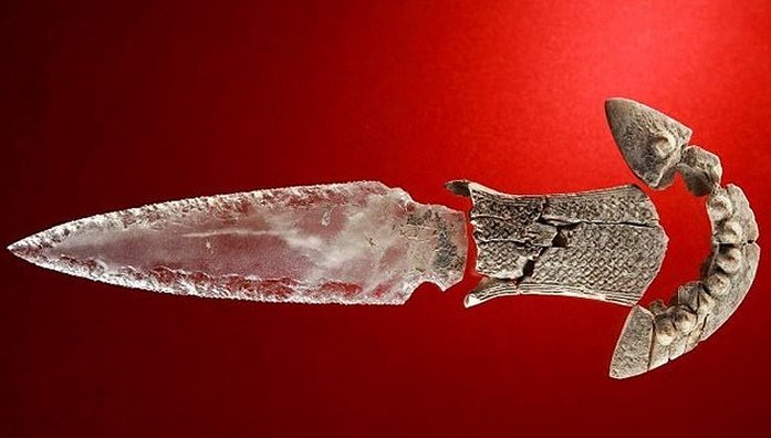 Remarkable 5,000-Year-Old Crystal Dagger Discovered In Megalithic Tomb Of Montelirio Tholos