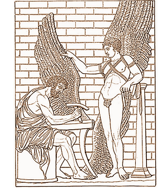 Daedalus And Icarus Who Forever Remained An Example For Many Dreamers