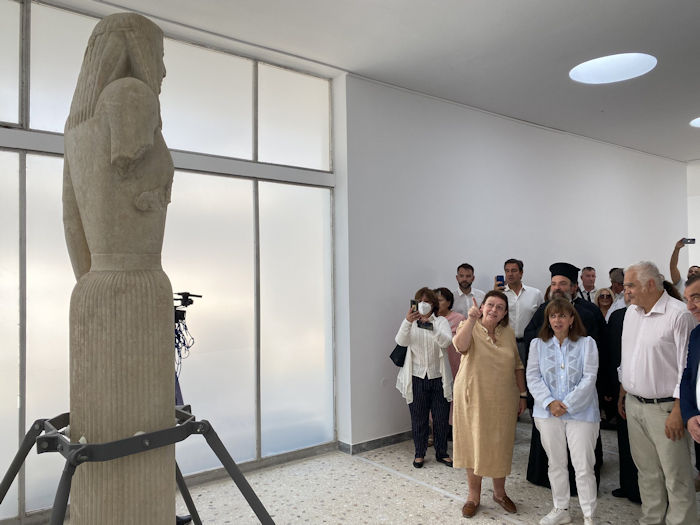 'Supernatural' Sized Daughter Of Thera: A Masterpiece Of Greek Antiquity Revealed To The Public