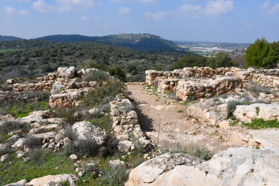 some claim the city located at Horvat Qeiyafa as the biblical city of Shaaryaim, meaning 