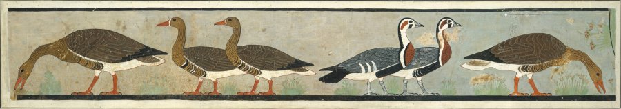 Facsimile Painting of Geese, Tomb of Nefermaat and Itet ca. 2575–2551 B.C.