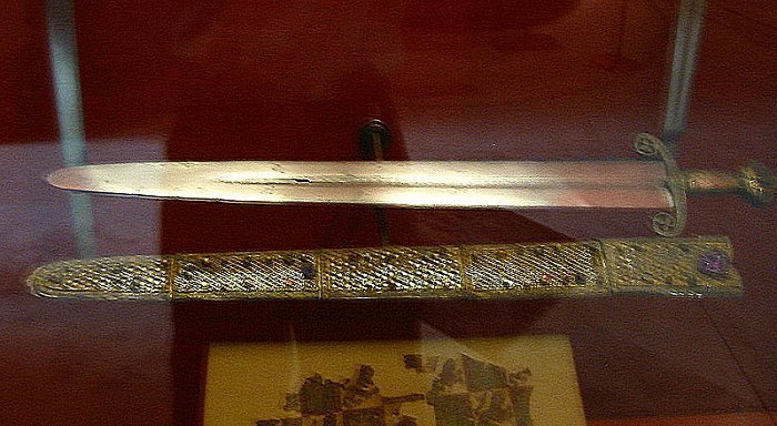 The alleged sword 