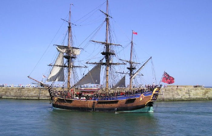 Captain James Cook's Famed Vessel The Endeavour Possibly Discovered On The Coast Of Rhode Island