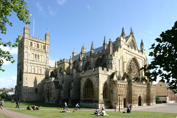 Ancient Roman Street And Other Structures Discovered Discovered Beneath Exeter Cathedral