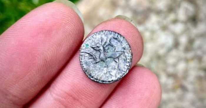 Warrior King Eadberht Of Northumbria And A Four-Legged Beast Featured On Ancient Coin Discovered The Holy Island