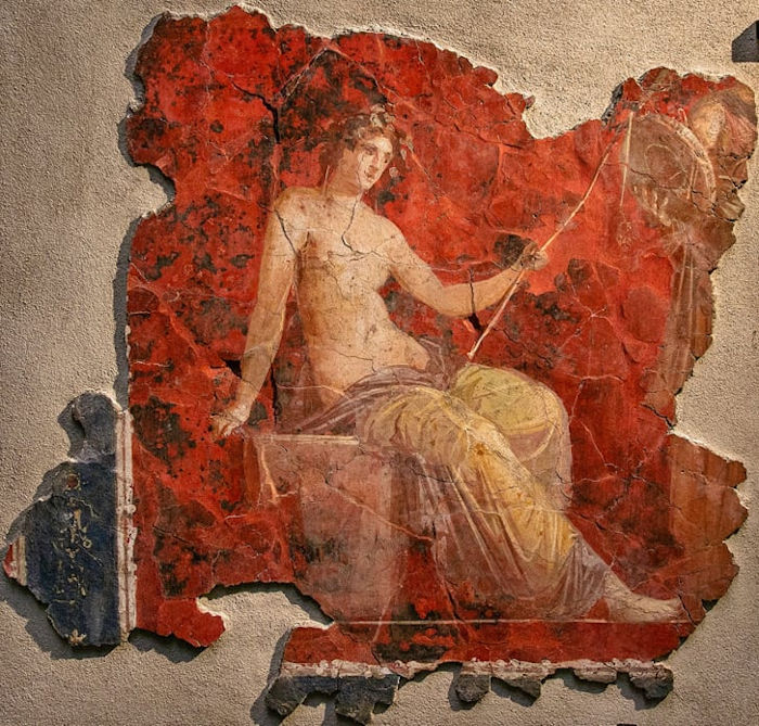 Never-Before-Seen Frescoes From Hadrian's Time Unveiled At Ancient Roman Baths