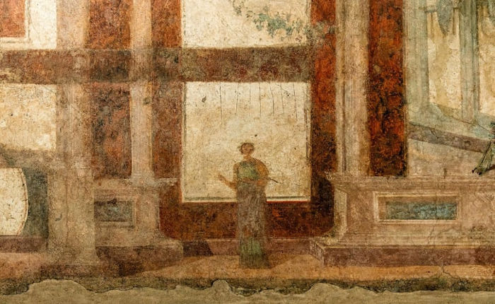 Never-Before-Seen Frescoes From Hadrian's Time Unveiled At Ancient Roman Baths