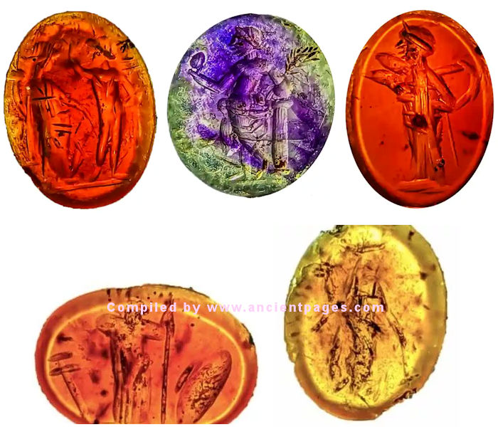 Amazing 2,000-Year-Old Engraved Roman Gems Discovered Near Hadrian's Wall