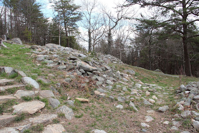 Mystery Of The Ancient Zigzagging Stone Wall In Georgia And The Moon-Eyed People Connection