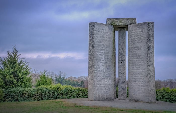 'Georgia Guidestones': Bizarre Ominous And Strange Monument In North America