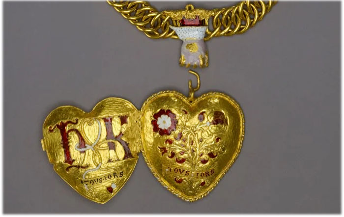 Beautiful Tudor Gold Pendant Linked To Henry VIII And Katherine Of Aragon Discovered By A Metal-Detectorist