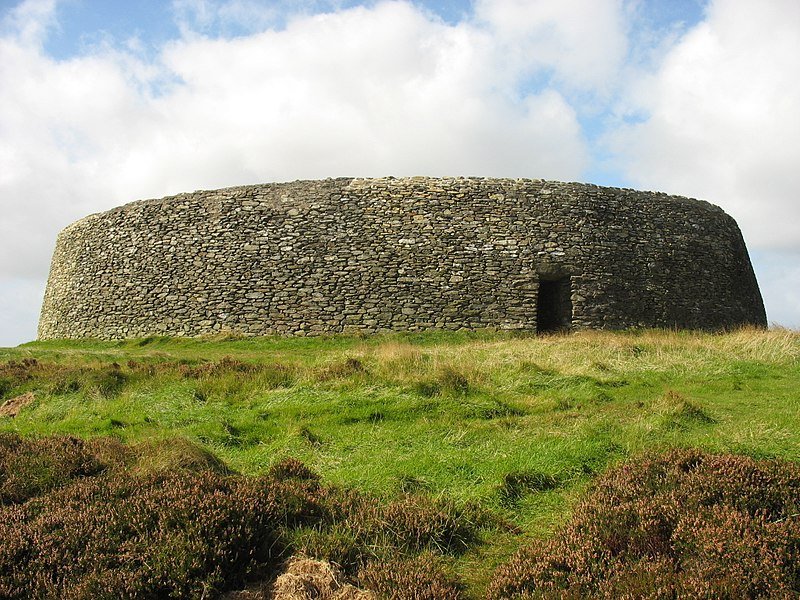 Legendary Grianán Of Aileach Built By God Dagda Of Tuatha De Danann Was Once The Royal Seat Of The Kingdom Of Ailech 