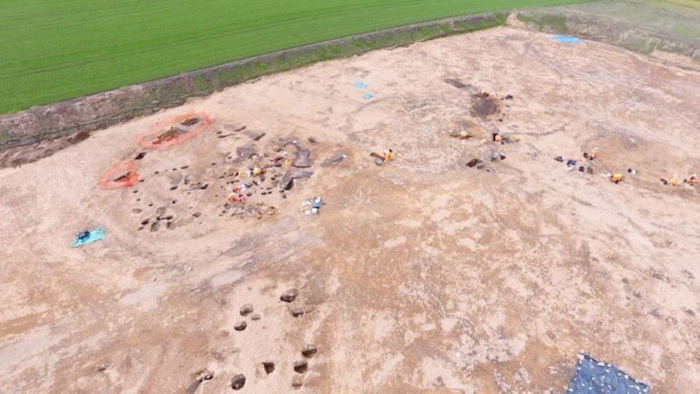 Why Was The Iron Age Village Near Elgin In Scotland Suddenly Abandoned And Burned Down?