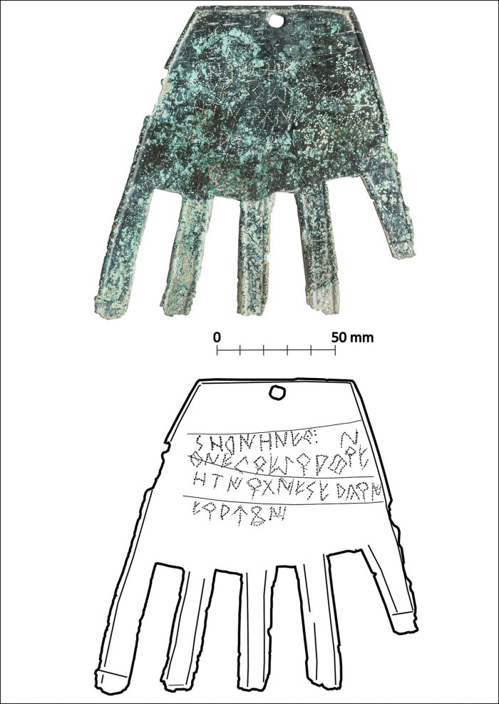 Puzzling Vasconic Inscription On Ancient Irulegi Hand Resembles Basque Language