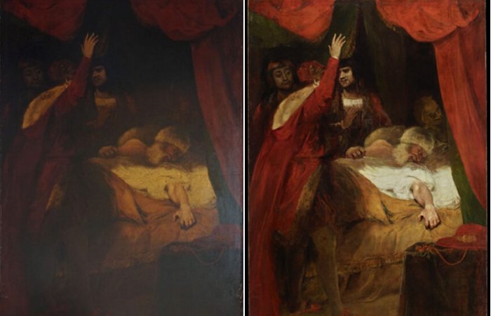 Previously Unseen Creature Emerges From Restored Joshua Reynolds Painting 