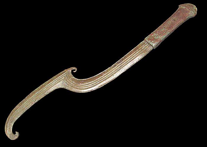 Harpe-AO 4354 - khopesh / archaeological artifact