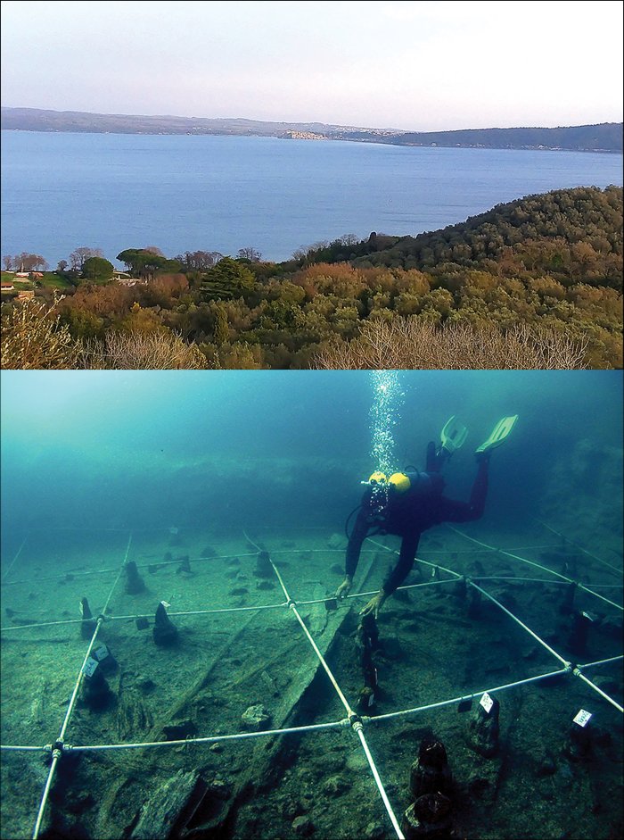 Underwater Discovery Of Rare Neolithic Textiles And Dwellings Near Rome