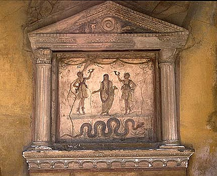 Lararium from the House of the Vetti