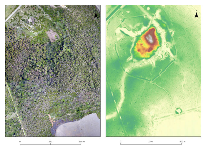 LIDAR Discovers Two Remarkably Large Sites In The Amazon And Evidence Of Early Urbanism 