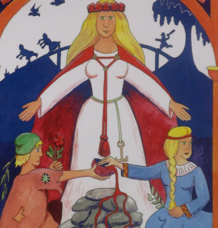 Goddess Lofn in Norse Mythology