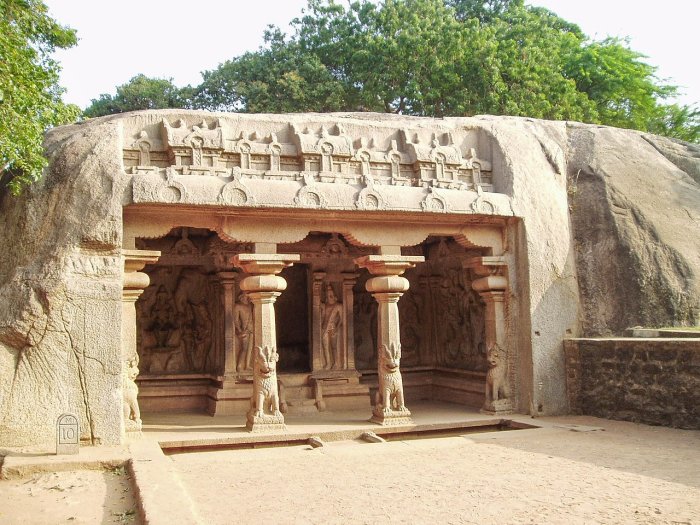 Varaha cave temple entrance