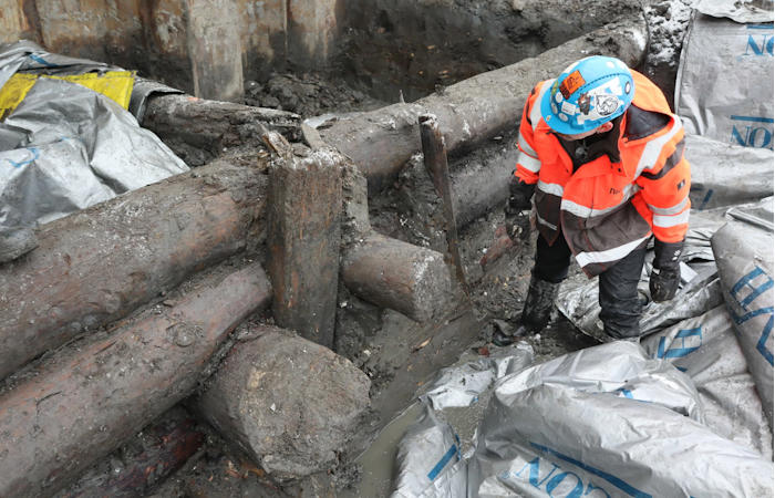 Why Did Archaeologists Destroy Medieval King's Wharf After Excavations?