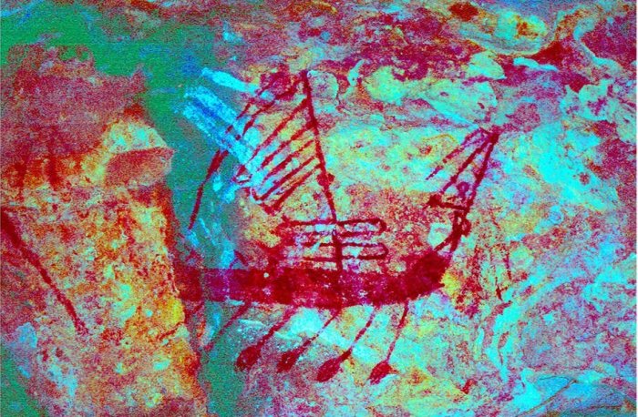 Rare Ancient Drawings Offer Evidence Moluccan Vessels Moluccan Boats Visited Australia From Indonesia?