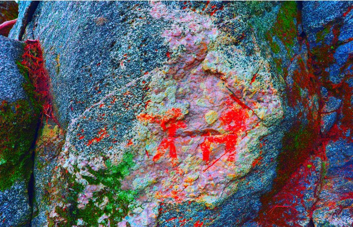 Unusual Rock With Ancient Paintings Discovered By Hiker In Norway