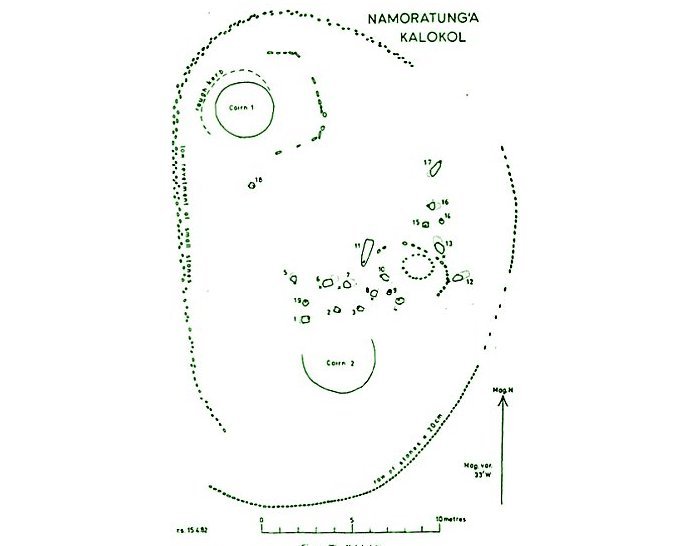 According to research, Namoratunga represented an accurate and complex calendar system